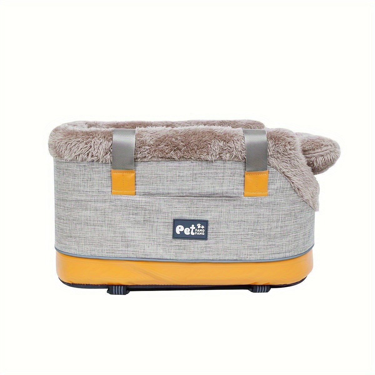 Pet Car Seat Carrier Bag Portable Safety Booster Seat for Dogs & Cats – Foldable Travel Bag with Car Pad, Secure Outing Bag