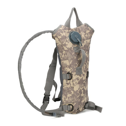 Water Bladder Backpack with 3L & 101.44oz BPA-Free Bladder – Oxford Cloth Hydration Pack for Hiking, Camping & Outdoor Adventures