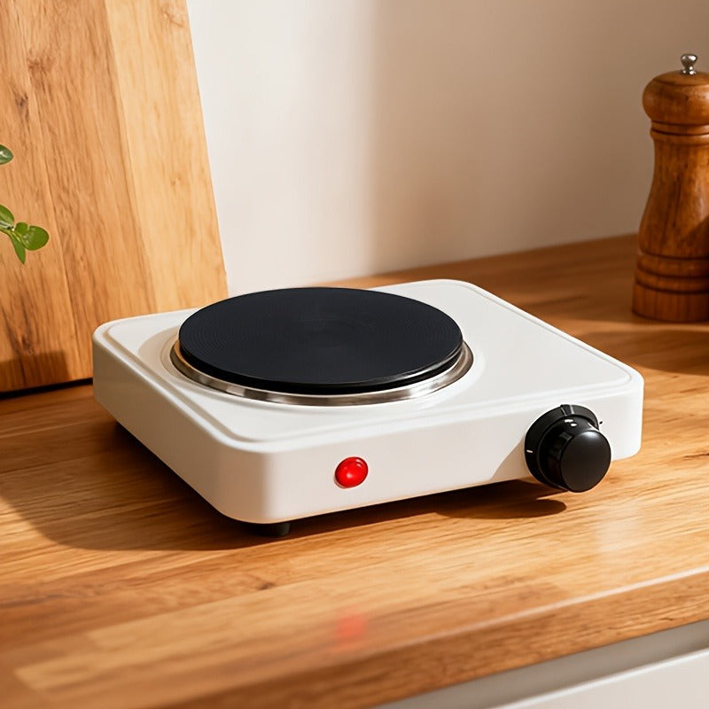 Electric Stove Desktop 5-Speed Temperature Control, Portable Electric Burner for Home & Camping, Compact Quick-Heating Countertop Stove