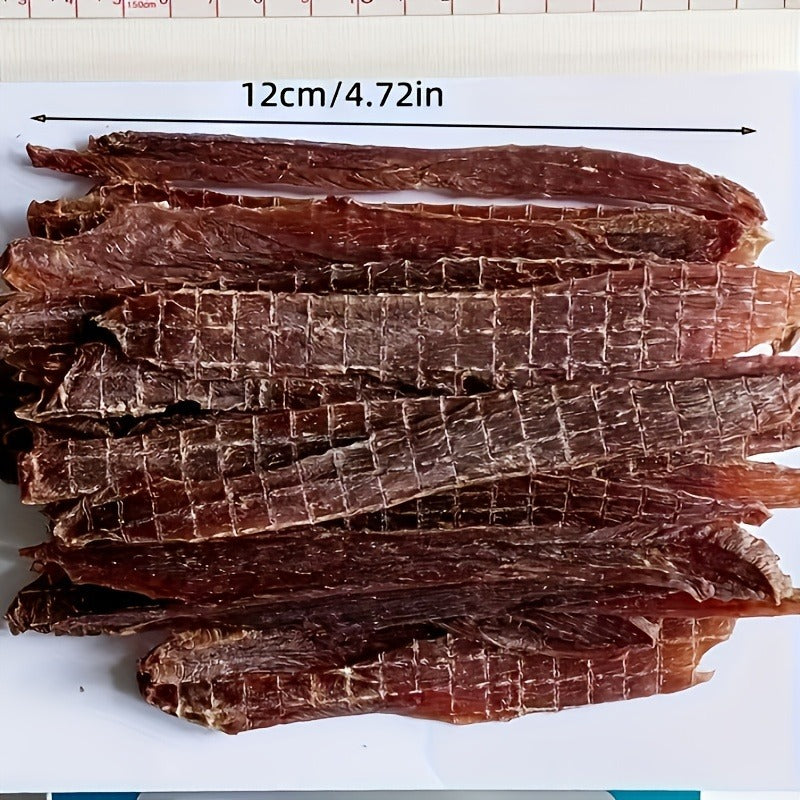 Dental Treats for Dogs, Duck Jerky Dog Chews Real Meat High Protein Low Fat Long-Lasting Dental Treats for Small Medium Large Dogs Training