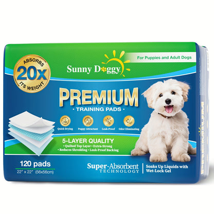 Potty Pads for Puppies Large – Disposable Pee Pads with Odor Control, Leak-Proof & Super Absorbent – Puppy Potty Pads for Housebreaking