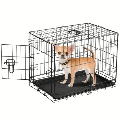 Pet Playpen Exercise Pen for Dogs 8 or 16 Panel Modular Indoor Outdoor Dog Fence – 24 32 40 Inch Height Options for Small Medium Large Dogs