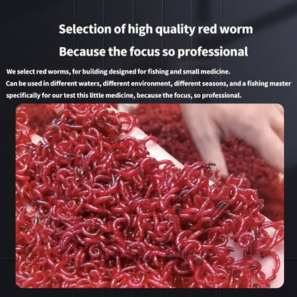 Liquid Fish Bait Red Worm Attractant – Powerful Fishing Bait Enhancer for Trout, Carp, Bass, Cod | 100ml Concentrated Fish Attractant Scent