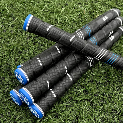 Oversized Golf Grips 10-Pack | Jumbo Blue Soft Rubber Anti-Slip Golf Club Grips for Iron & Wood Clubs – Ergonomic Precision Control Design