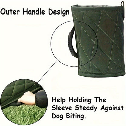 Dog Bite Sleeve for K9 Training – Heavy Duty Dog Training Sleeve for Pitbull German Shepherd Large Dogs, IPO Obedience Bite Tug Toy