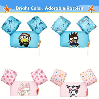 Kids Swim Vest Floating Jacket – Adjustable Straps, Lightweight, Cute Cartoon Pattern for Boys Girls Beginners