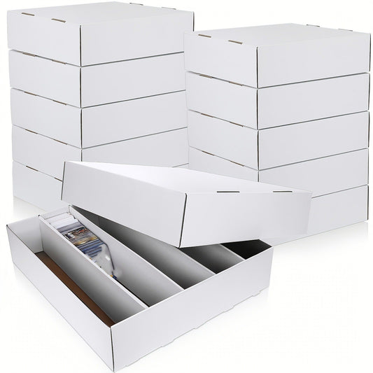 20-Pack Trading Card Storage Box Set with Foldable Cardboard Bodies and 7 x 3.7 x 2.8-Inch Size