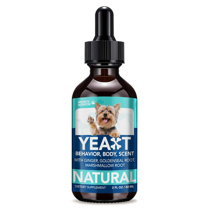 60 mL Pet Supplement Drops for Dogs and Cats in One-, Two- or Three-Bottle Checkout Pack Options