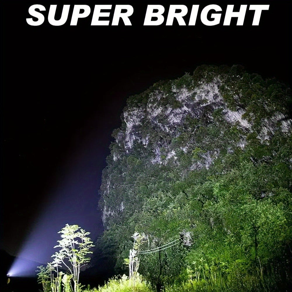 Rechargeable Headlamp 4 Pack, COB LED Head Lamp with Magnetic Base, USB Rechargeable Super Bright Headlight