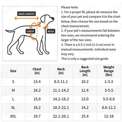 Dog Vest Coat Two-Leg Autumn Winter Lined Warm Pet Clothes for Small Medium Dogs, Sleeveless Back Coverage Dog Jacket for Cold Weather