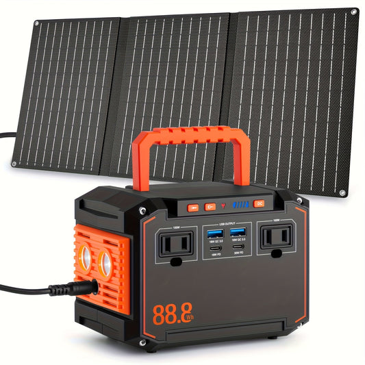 Solar Generator, Portable Power Station Camping Emergency CPAP Home for an Everyday Personal Care Routine