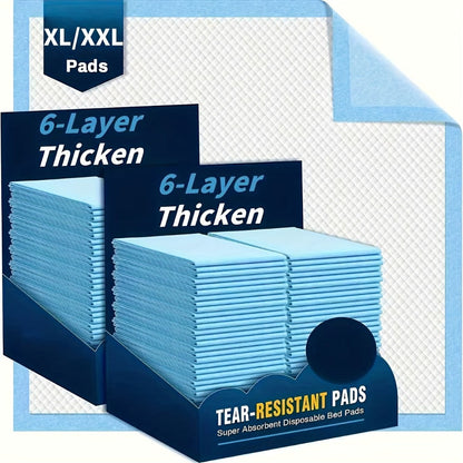 Super Dog Training Pads XL XXL, Thick Leak-Proof Pet Pee Pads & Adult Incontinence Underpads, Buy 50 Get 50 Free