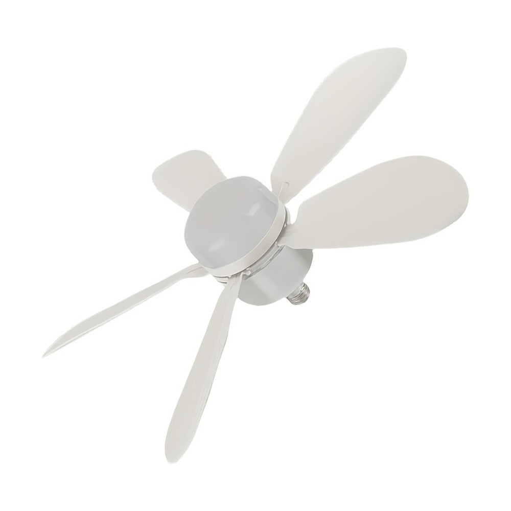 Ceiling Fan with Light and Remote Control, 5-Blade 20 Inch 3-Speed 3-Color Dimmable LED Fan Light
