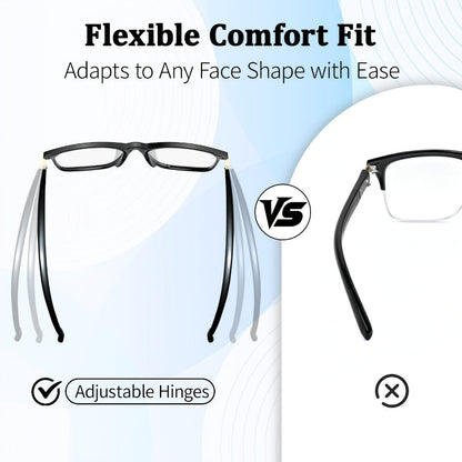 Smart Glasses 164-Language Translation Eyewear with Bluetooth Music, Calls and Multiple Black or Pink Frames