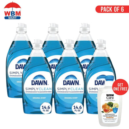 Dawn Ultra Dish Soap Liquid Dishwashing Detergent 14.6oz, Original Scent, Concentrated Grease-Cutting Formula