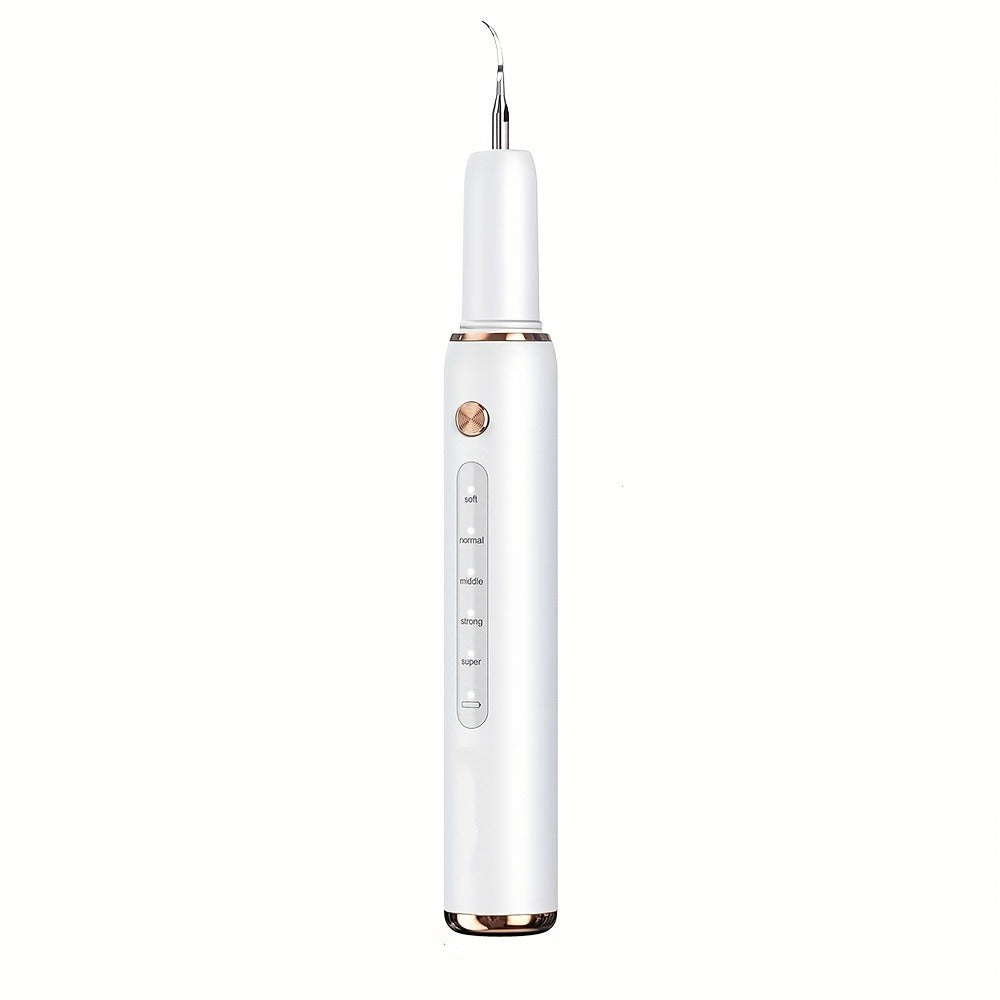 Ultrasonic Tartar Remover Electric Tooth Cleaner 5-Speed IPX6 Waterproof USB Rechargeable Dental Scaler