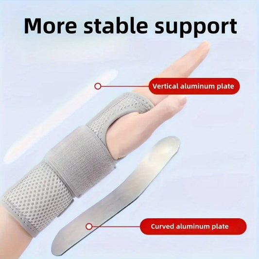 Carpal Tunnel Wrist Brace 2-Pack – Left & Right Hand Adjustable Compression Night Support Splint | One Size Fits All Wrist Stabilizer