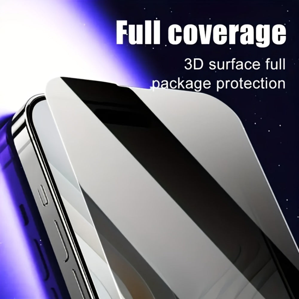 Screen Protector, Privacy Tempered Glass with Side-Angle Privacy Filter for 22 Selected iPhone Model Options