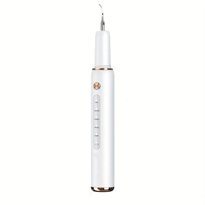 Ultrasonic Tartar Remover Electric Tooth Cleaner 5-Speed IPX6 Waterproof USB Rechargeable Dental Scaler