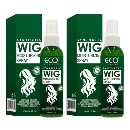 Synthetic Wig Refresher Spray Leave-In Conditioner, Revitalizes & Detangles Wigs & Hairpieces, Cleanses Between Washes