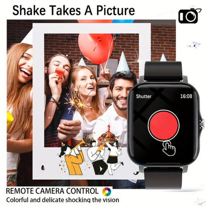 Smartwatch Unisex GPS 1.83" Full Touch – Wireless Calling, Music Playback, Remote Camera Control, Multi-Sport Fitness Tracker, Message
