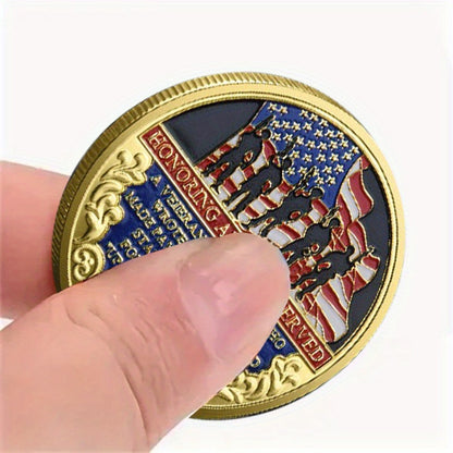 Military Challenge Coins 48 Pack Gold & Silver – Christian Prayer Commemorative Metal Coins for Church Events, Veteran Appreciation Gifts