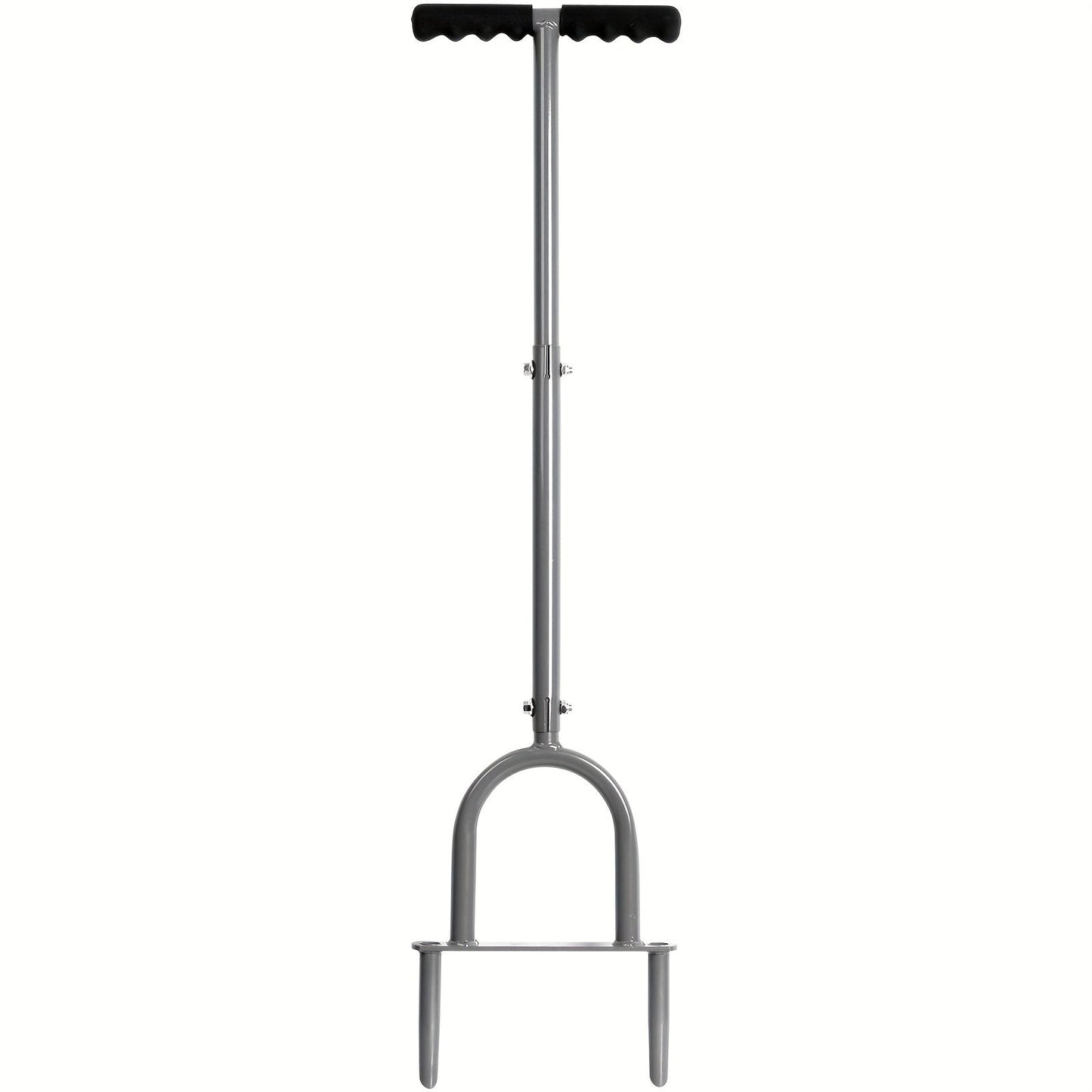 Lawn Aerator, Manual Core Aerating Tool Dethatching Compacted Soil for Garden, Patio and Yard Use