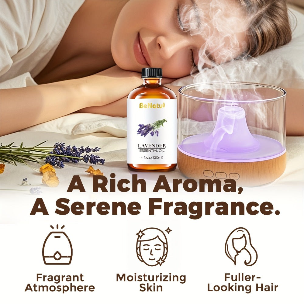 Large 120ml Aromatic Oil Bottles in Lavender, Peppermint, Eucalyptus and Seven More Options