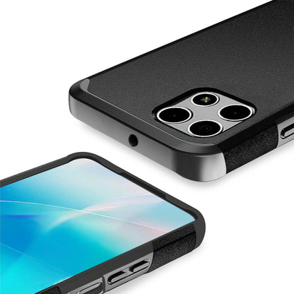 Phone Case Dual-Layer PC and TPU Cover for T-Mobile Revvl 7 5G in Red, Purple, Pink, Black, Gray or Blue