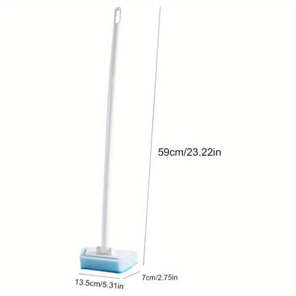 Shower Cleaning Brush Set Replaceable Heads – Bathtub Scrubber, Wall Tile Brush, Window Glass Cleaner & Floor Brush
