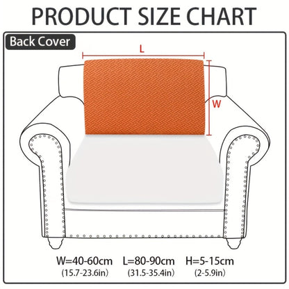 Sofa Cover Sectional Panel Options for Single to 4 Seats, Chaise, Armrest Pair or Backrest in Five Colors