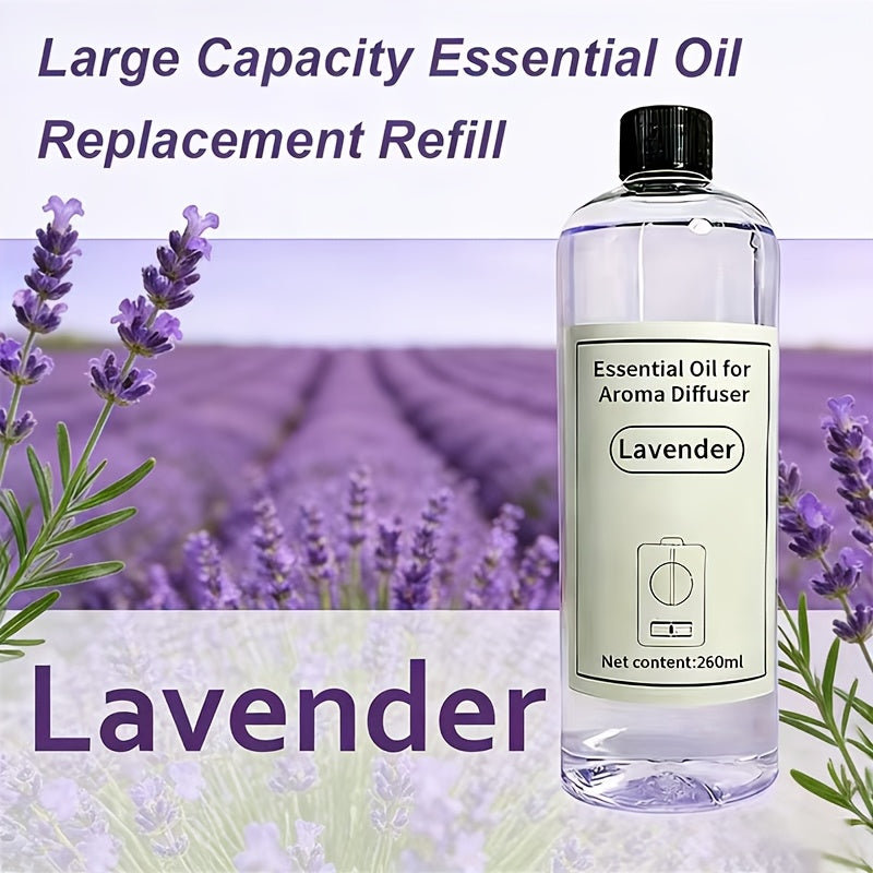 Car Aroma Diffuser Essential Oil Refill – Large Capacity Anti-Spill Refill Liquid, Long-Lasting Fragrance for Car, Home & Office (Lavender