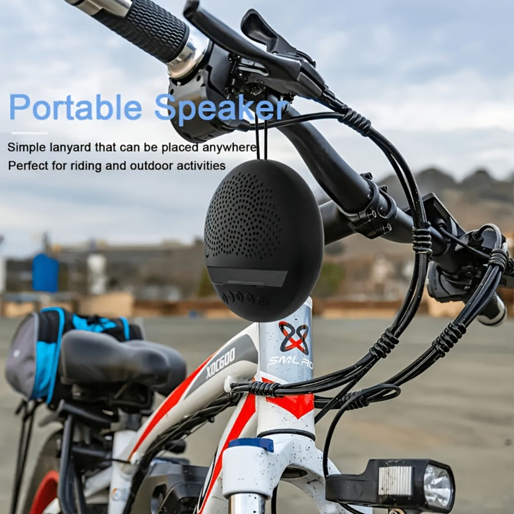 Multifunctional Bluetooth Speaker with Phone Stand & Pen Holder, Portable Wireless Speaker with Rope