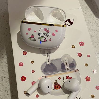 Wireless Earbuds Hello Kitty, Kuromi or Cinnamoroll Designs with Bluetooth 5.0 and Power Display