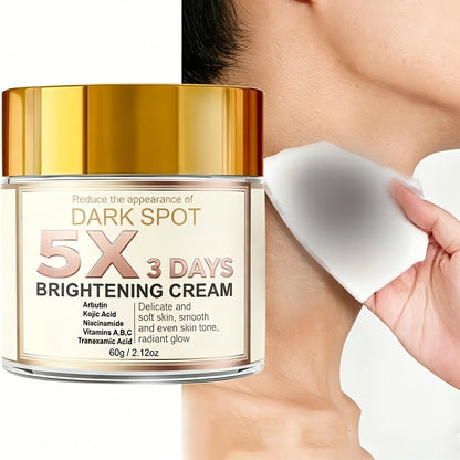 Kojic Acid Cream for Dark Spots – Skin Brightening Face Cream with Vitamin C, Arbutin & Niacinamide, Fades Hyperpigmentation Dullness Uneven