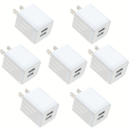 Dual Port USB Wall Charger 2.1A for an Everyday Personal Care Routine, with the Listed Configuration