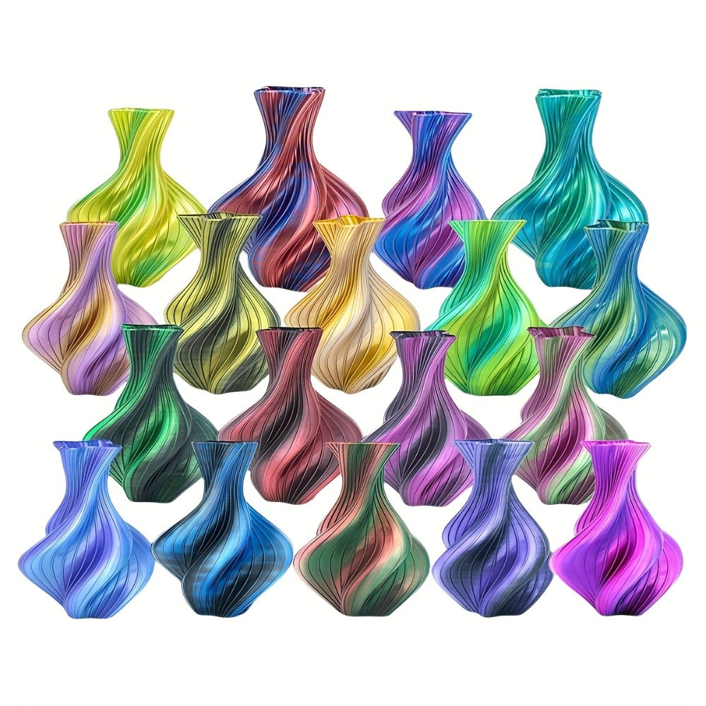 Ender 3 5 Neo PLA Filament 1.75mm 1kg 2.2LB High Gloss Low Warping – Black White Dual Tri Rainbow Multicolor Shiny Finish Smooth Extrusion