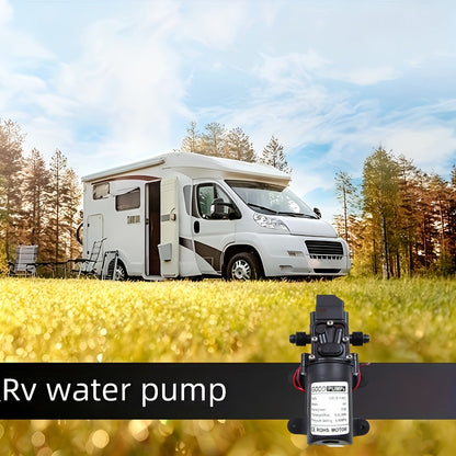 12V Self-Priming Water Pump 130PSI – High Pressure Portable Electric Pump for Car Wash, RV, Camper Van & Water Pressurization (1/2/3 Pack)