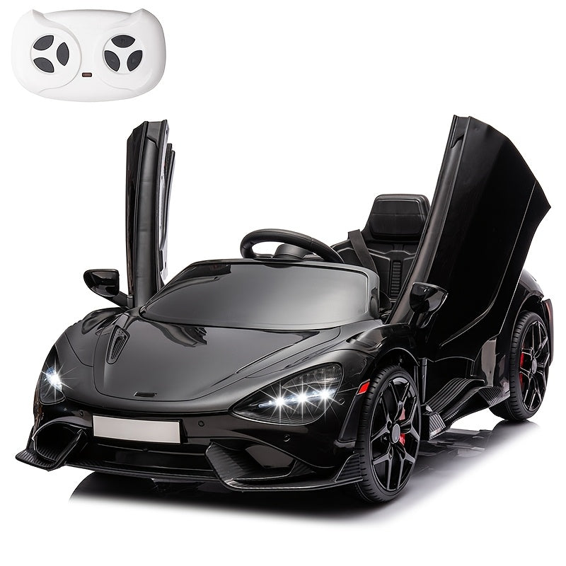 12V Kids Ride On Car Electric Vehicle with Hydraulic Doors Remote Control with the Listed Color, Size or Set Options for Everyday Use