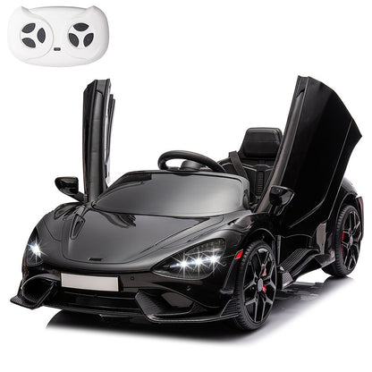 12V Kids Ride On Car Electric Vehicle with Hydraulic Doors Remote Control with the Listed Color, Size or Set Options for Everyday Use