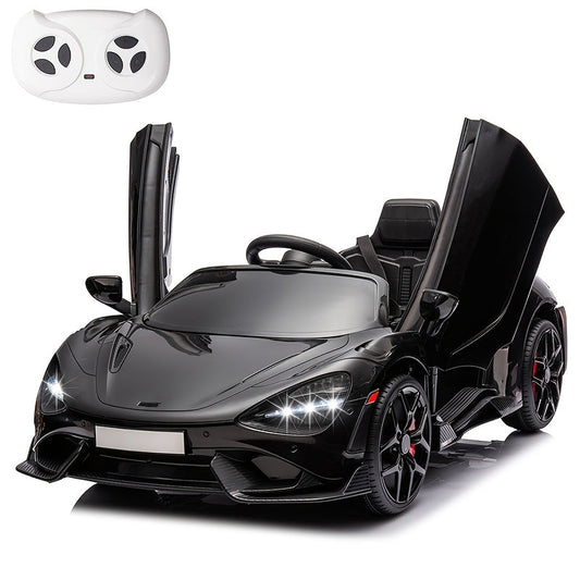 12V Kids Ride On Car Electric Vehicle with Hydraulic Doors Remote Control with the Listed Color, Size or Set Options for Everyday Use