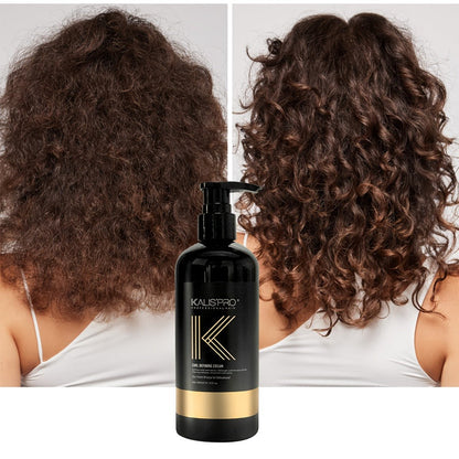 Curl Defining Cream 300ml for Curly Wavy Coily Hair, Frizz Control, Hold, Antistatic Scalp-Safe Hair Styling Cream for Women and Men