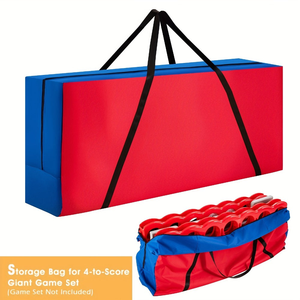 Jumbo 4 in a Row Game Storage Bag Carrying Bag for Giant Connect 4 Game Set Oxford Cloth for Entryways, Bedrooms and Living Spaces