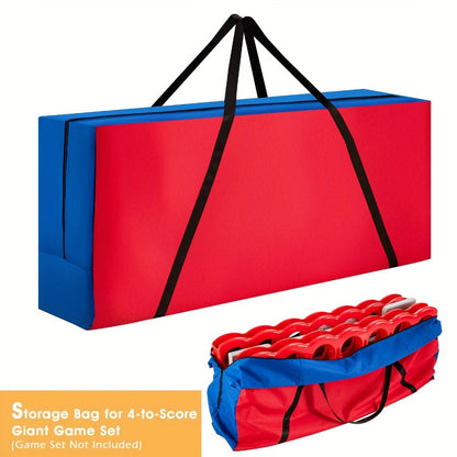 Jumbo 4 in a Row Game Storage Bag Carrying Bag for Giant Connect 4 Game Set Oxford Cloth for Entryways, Bedrooms and Living Spaces