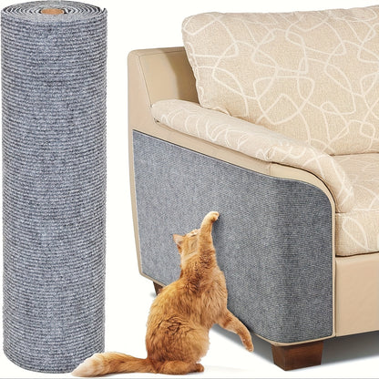 Cat Scratch Pad Self-Adhesive – Durable Cat Scratching Board for Sofa and Wall Protection, Anti-Scratch Furniture Protector Sticker