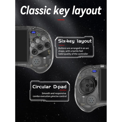 Handheld Game Console Anbernic RG ARC-S with 4-Inch IPS OCA Full-Lamination, 640x480, 128GB Options, 3500mAh Battery, Linux, HDMI