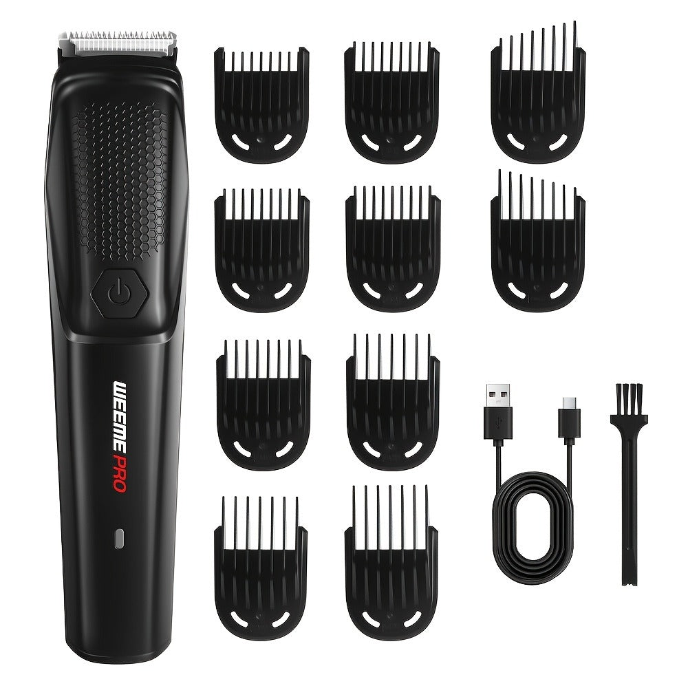 Beard Trimmer for Men - Professional Hair Clipper Electric Razor Zero Gapped T-Blade Edger for Entryways, Bedrooms and Living Spaces