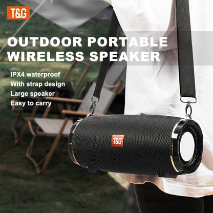 TG187 IPX4 Waterproof Outdoor Bluetooth Speaker | Dual Speakers, 4800mAh Rechargeable Battery, TWS Stereo Pairing