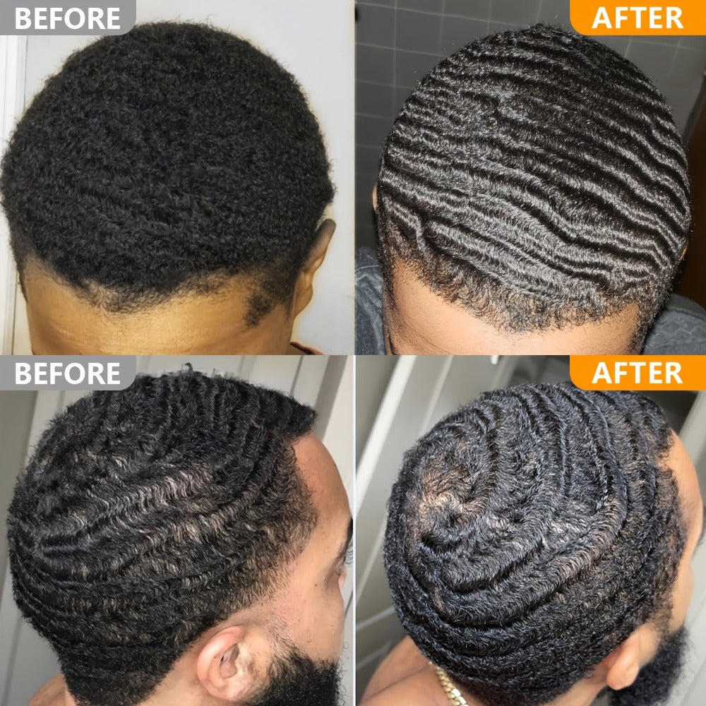 360 Wave Pomade Strong Hold Hair Styling with Jojoba Oil – Frizz Control Moisturizing Formula for Dreads Locks Twists Coily Curly Wavy Hair