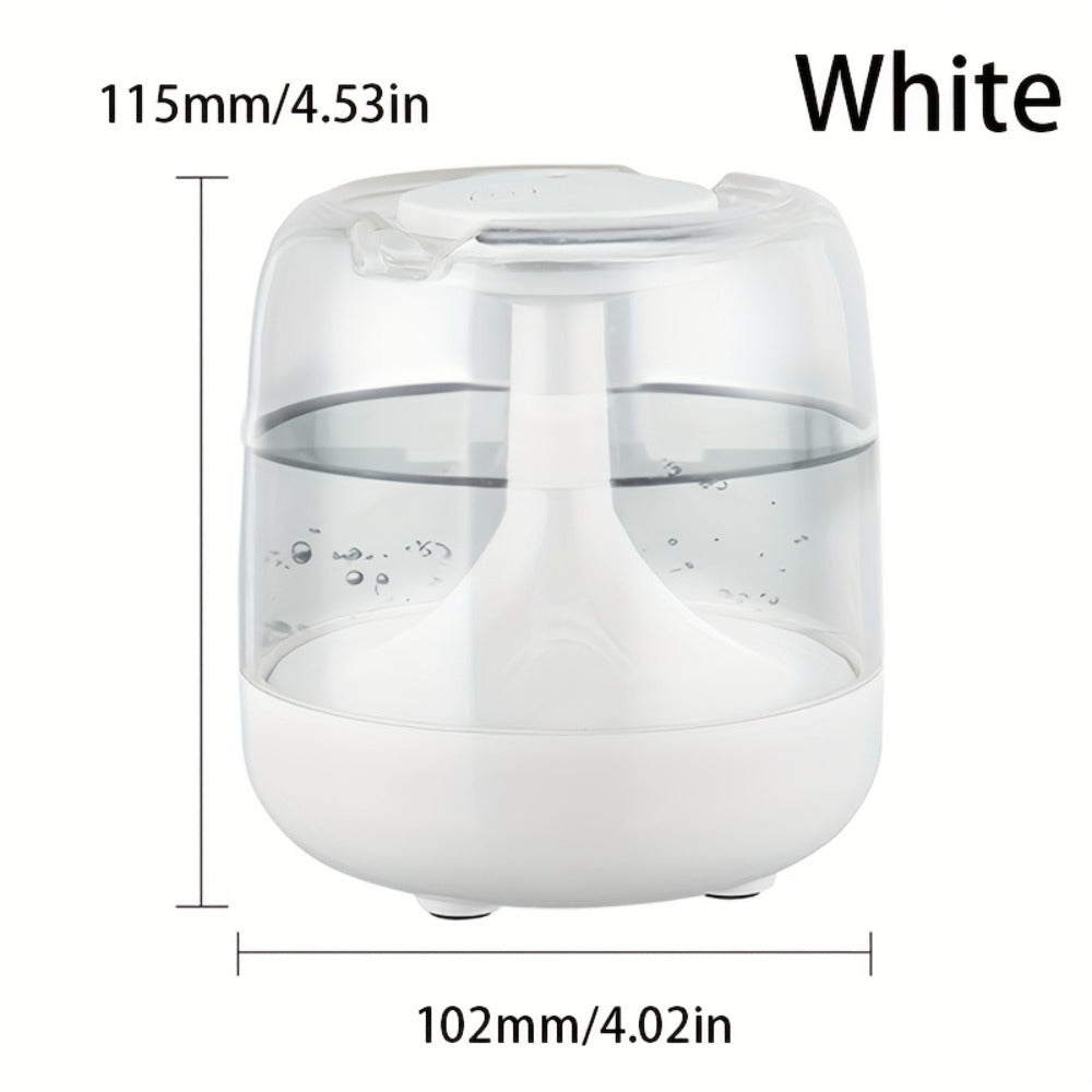 USB Humidifier with 7-Color Night Light for Entryways, Bedrooms and Living Spaces, with the Listed Configuration